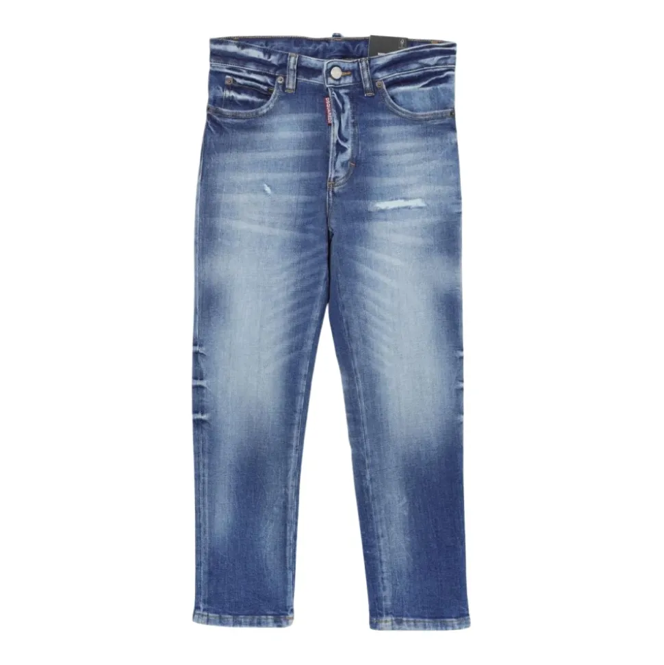 Stijlvolle Distressed SlimFit Kinder Jeans