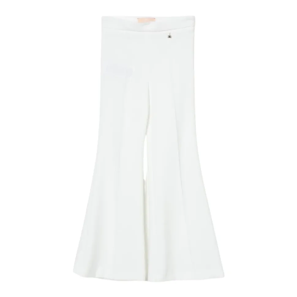 Stijlvolle Geel Crème Broek