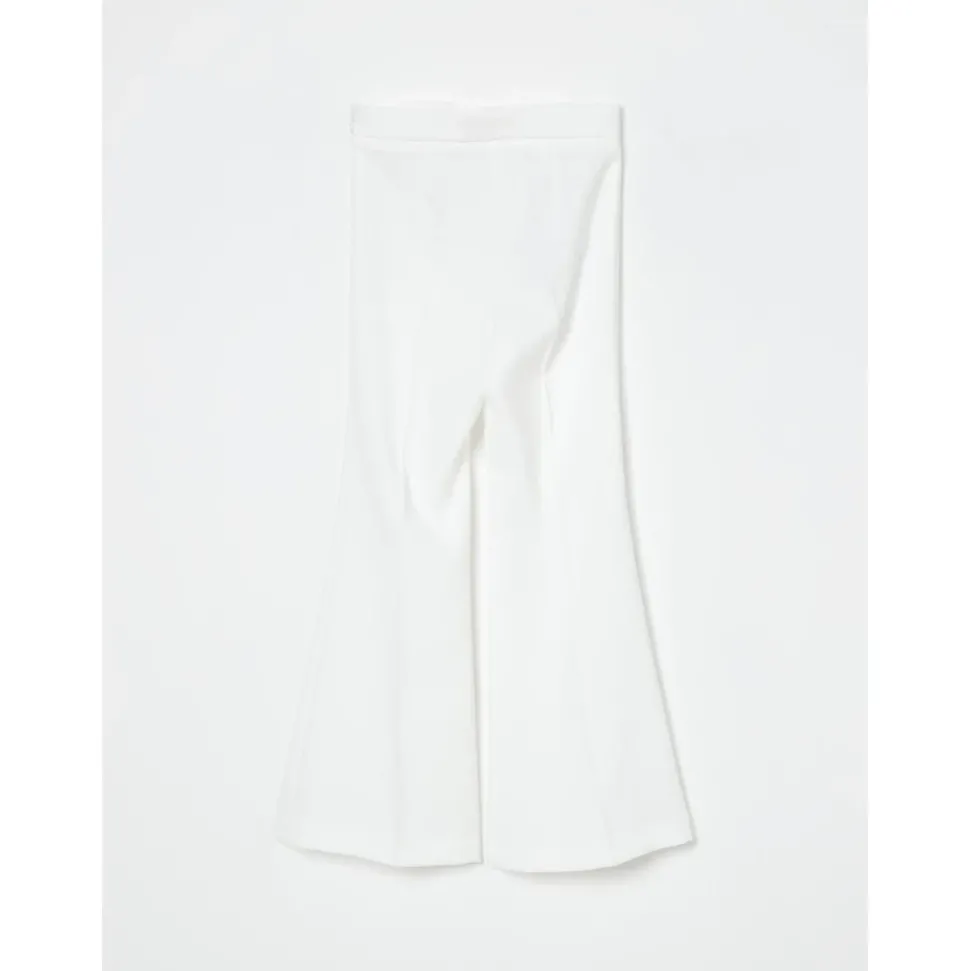 Stijlvolle Geel Crème Broek