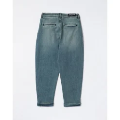 Stijlvolle Geplooide Kinder Jeans