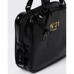 Stijlvolle kinderen zwarte handtas