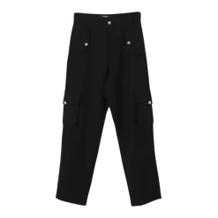 Stijlvolle zwarte cargobroek voor kinderen