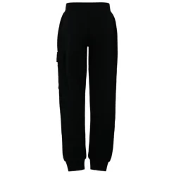 Stijlvolle zwarte katoenen broek AW25