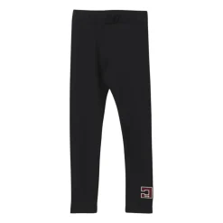 Stijlvolle zwarte legging met patch