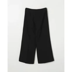 Stijlvolle Zwarte Wijde Pijpen Broek