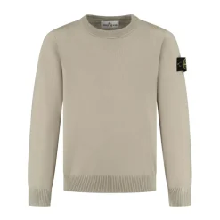 Stone Island Sweaters Beige