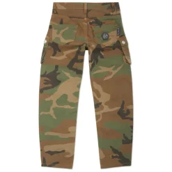 Strass Denim Cargo Broek