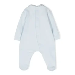 Stretch Katoen Fleece Jumpsuit met Kleine Beren