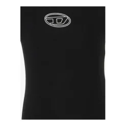 Stretch katoenen bodysuit met logo