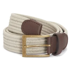 Stretch Nevis Riem met Kunstleer