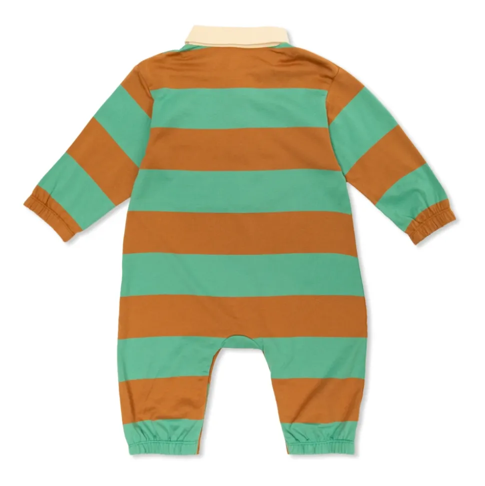 Stripes Polo One-Piece
