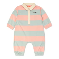 Stripes Polo One-piece