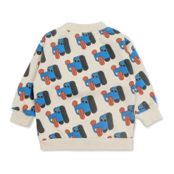 Sweatshirt met kleurrijke print