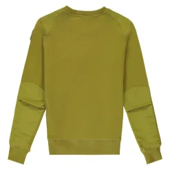 Sweatshirt met Lange Mouwen en Nylon Inzetstukken