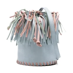 Tassel Fringe Bucket Bag