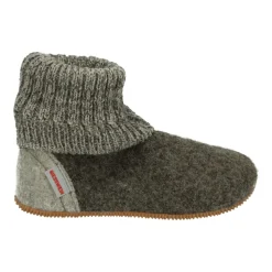 Taupe Instappers met Rubberen Zool