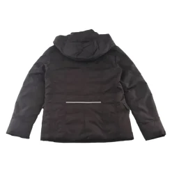 Technische Jas van Stof met Afneembare Capuchon