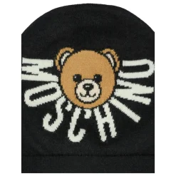 Teddy Bear Logo Zwarte Beanie