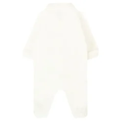 Teddy Bear Print Ivory Rompers