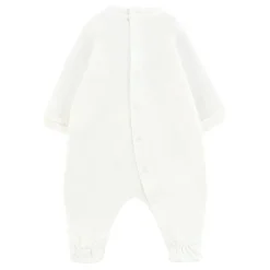 Teddy Bear Print Ivory Rompers