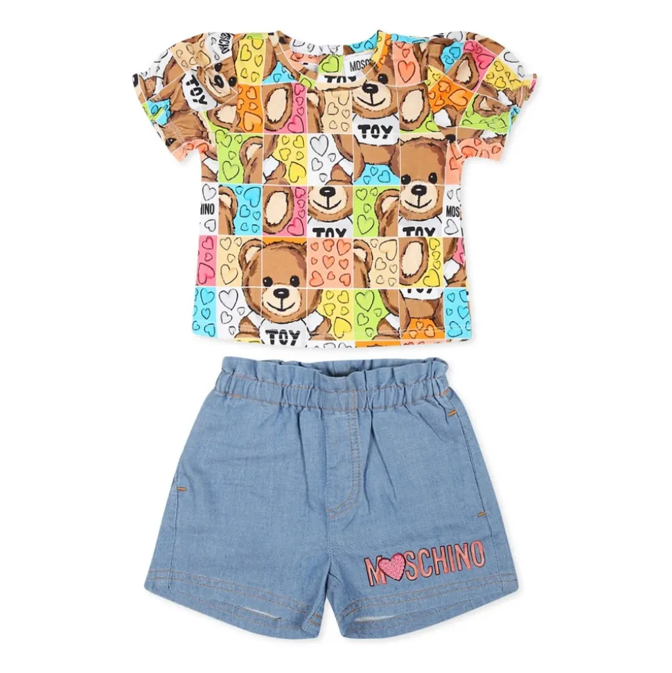 Teddybeer Multicolor Sportpak