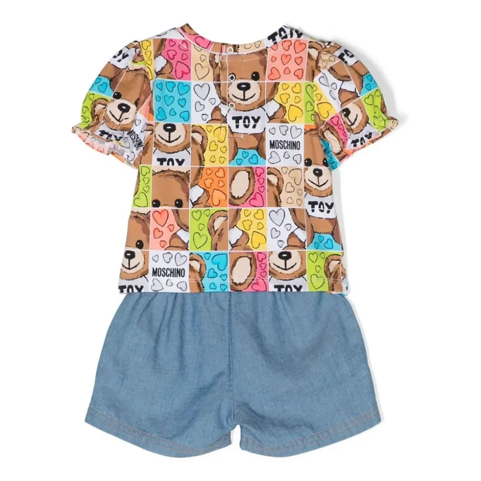 Teddybeer Multicolor Sportpak