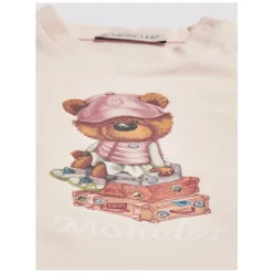 Teddybeer Print Roze T-shirt