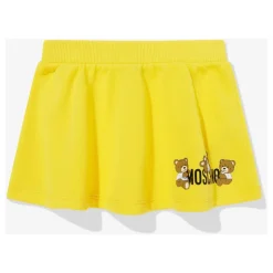 Teddybeer Rok Set in Geel