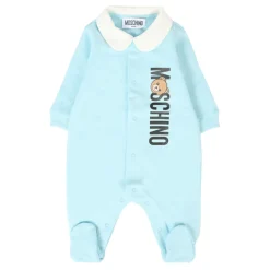 Teddybeer Romper in Lichtblauw