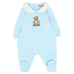 Teddybeer Rompers in Lichtblauw