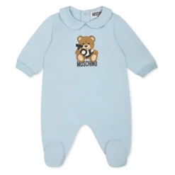Teddybeer Rompers Set Lichtblauw
