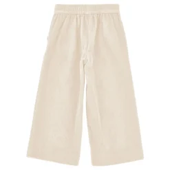 Textured Corduroy Broek met Rechte Pijpen