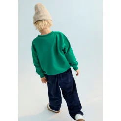 TNS Logo Sweatshirt Stralend Smaragd