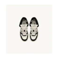 Tricolor Leren Sneakers