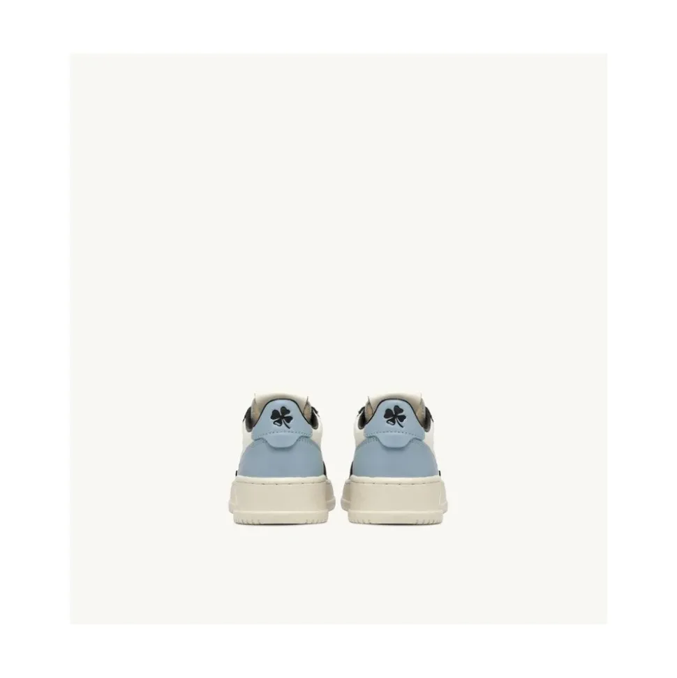 Tricolor Leren Sneakers voor Kinderen