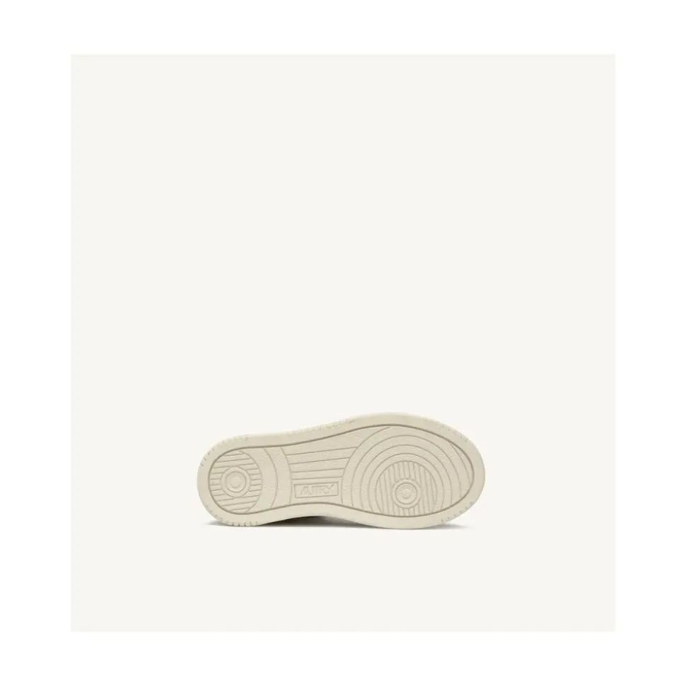 Tricolor Leren Sneakers voor Kinderen