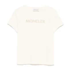 T-Shirt met Geborduurd Logo Belettering