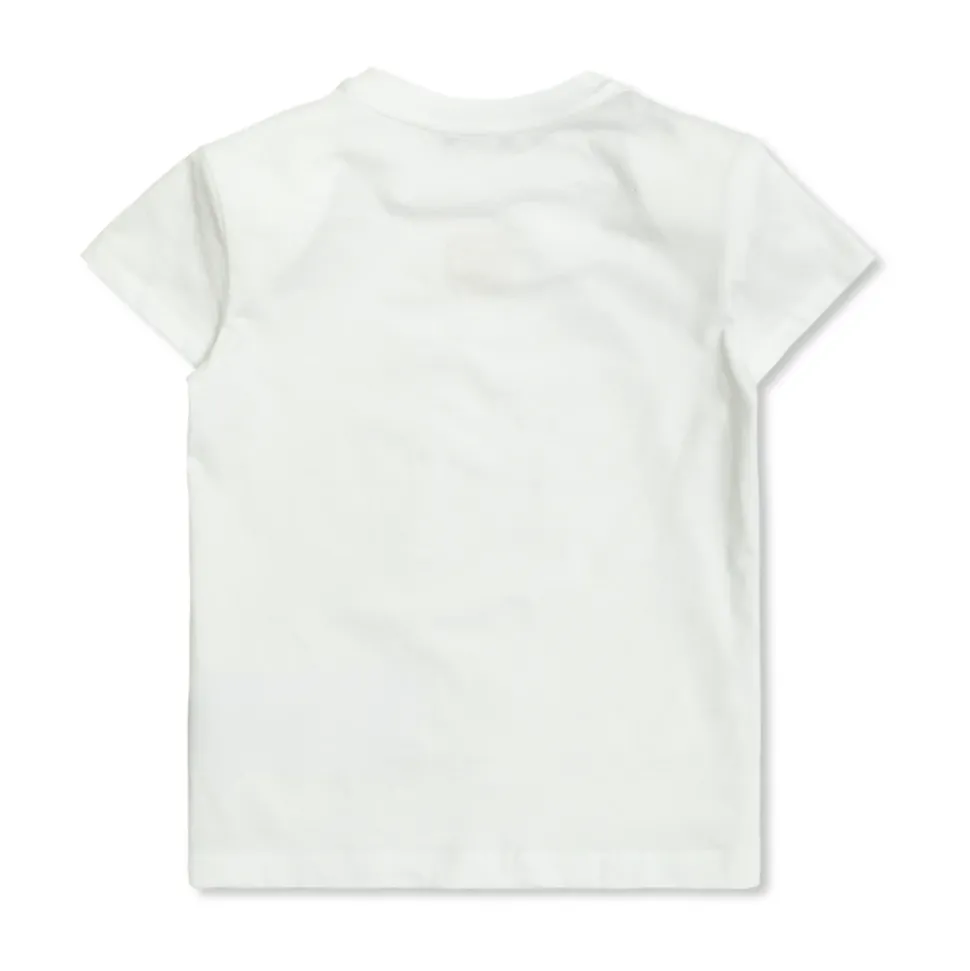 T-shirt met geborduurd logo