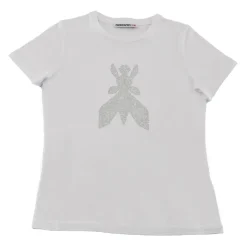 T-shirt met kristallen