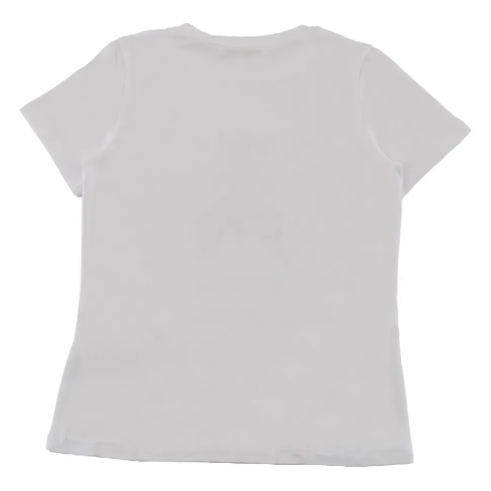 T-shirt met kristallen