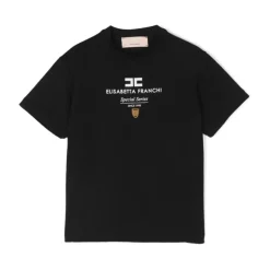 T-shirt met logo-print en korte mouwen