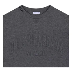 T-shirt met reliëflogo voor kinderen