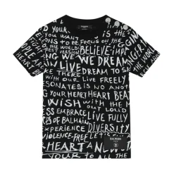 T-shirt met ronde hals