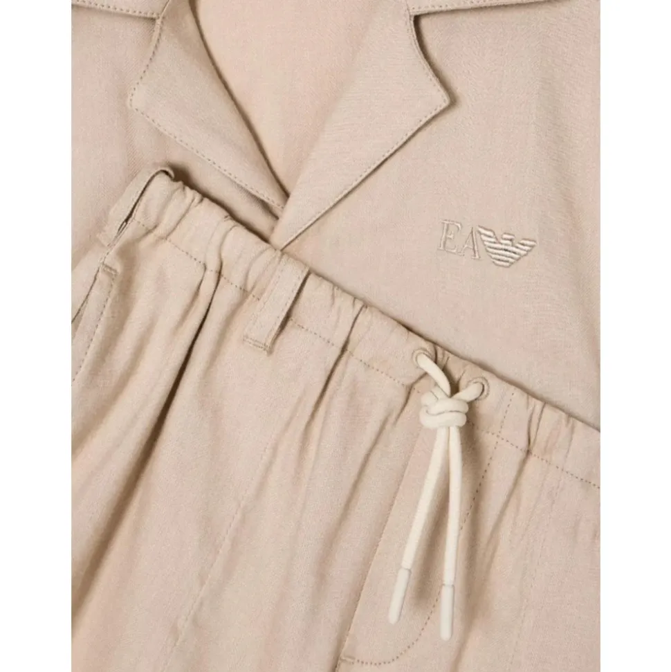 Tweedelig Linnen Pak