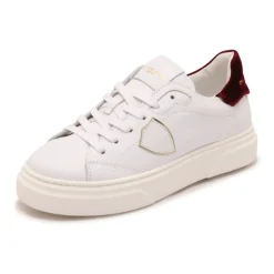 Velvet Bordeaux Sneakers