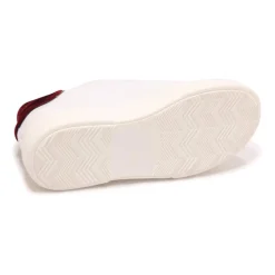 Velvet Bordeaux Sneakers