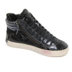 Velvet Paillettes Sneakers