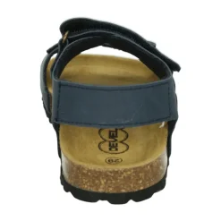 Verstelbare Sandaal Blauwe Rubberen Zool