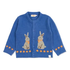 Vest met konijnenmotief