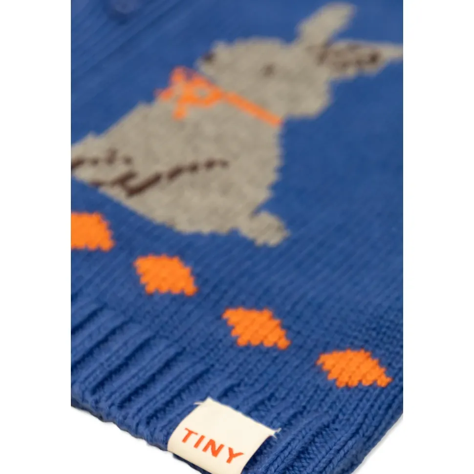 Vest met konijnenmotief